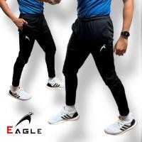 ราคา กางเกงขายาว EAGLE เทรนนิ่ง สีดำ จ็อกเกอร์ Black Jogger เข้ารูป ทรงสวย เนื้อผ้า Micro Polyester เนื่อผ้าเกรด A อย่างดี (29231607918)