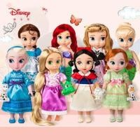 ราคา Disney Princess Salon Snow White Belle Ariel Rapunzel Princess Anna Elsa Dolls (27467509475)