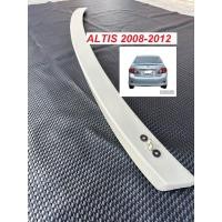 ราคา สปอยเลอร์หลังรถยนต์ Toyota Altis 2008 - 2013 ทรงแนบ พร้อมน็อต งานฉีดทั้งตัว ยังไม่ทำสี( 004694A ) (28408420545)