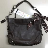 ราคา มือสอง ของแท้ Coach Hobo shoulder bag รหัสรุ่น F15251 วินเทจ (23765233022)