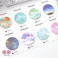 ราคา Post it - Dream Notes - Sticky Note กระดาษโน้ตวงกลม (287461533)