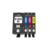 ราคา เข้ากันได้ HP935XL ตลับหมึก HP 934 XL BK (สีดำ) HP 935 XL C/M/Y (สี) สำหรับ HP Officejet Pro 6830 E-All-in-One 68 (8839854208)