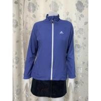 ราคา (CJ161) เสื้อแจ็คเก็ต ผ้าร่ม แบรนด์ adidas ไซส์ S อก 38“ ⭐️มือสองค่ะ⭐️ (28183536448)