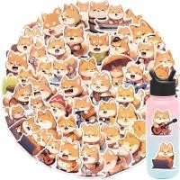 ราคา ✨พร้อมส่ง✨สุนัขโกลเด้น japan shiba dog cartoon STICKER 50แผ่น กันน้ำ สติ๊กเกอร์ กระโปรงหลังรถ (25876810485)