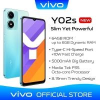 ราคา Vivo Y02s (ram3/32Gb) แบตอึด 5000 mAh หน้าจอ 6.51 เครื่องไทยประกันศูนย์ (23630522214)