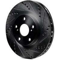 ราคา R1 Concepts เบรคโรเตอร์เจาะและ Slotted สีดําด้านหน้าซ้าย 1983-1989 MERCEDES-BENZ 190D, 190E (43475448656)