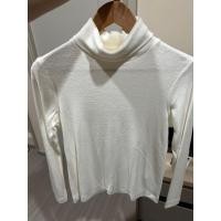 ราคา Uniqloเสื้อคอเต่ากำมะหยี่แขนยาวสีขาวครีม (22654342048)