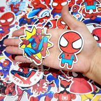 ราคา สติ๊กเกอร์ Spiderman สไปเดอร์แมน ติดแน่น กันน้ำ ติดกระเป๋าเดินทาง (55 ชิ้น) sticker (24656395033)
