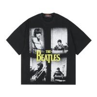 ราคา Rock Classic Style, "THE BEATLES ", ผ้าฝ้ายแท้ระบายอากาศ, เสื้อยืดพิมพ์ลายตัวละครวง S-5XL เสื้อยืดแขนสั้นฤดูร้อน (44112061224)