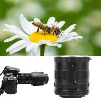 ราคา Macro Lens Adapter Ring Extension Tube Black Consums Electronics สำหรับกล้องอุปกรณ์เสริมกล้อง Nikon AI Mount (24543618486)