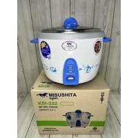 ราคา หม้อหุงข้าว มิซุชิต้า Misushita รุ่น KSI-222 ขนาด2.2ลิตร ประกันแผงความร้อนนาน 3 ปี (18015691137)