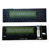 ราคา ASUS ROG N552J GL752 GL551 GL552 N551 คีย์บอร์ดแบ็คไลท์สีแดง (40771072219)
