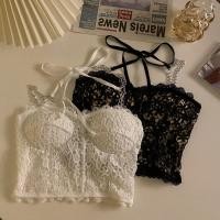 ราคา F-3026 สายเดี่ยว สายเดี่ยวลูกไม้แฟชั่น สายโซ่(ถอดได้) (19337103673)