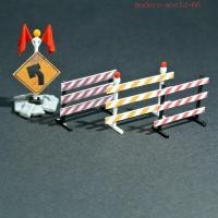 ราคา Diorama 1/64 แผนที่ทํางานป้ายจราจรรุ่นโรงรถ Prop City Street ฉากอุปกรณ์เสริมรุ่น (41303708712)