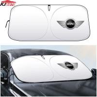 ราคา Mini พับบังแดดกระจกบังแดดรถ Sun Protection UV Blocking Cooling เครื่องมือสําหรับ Cooper Countryman Clubman Mini Cooper S One D F54 F56 F60 R56 R60 (43302542030)