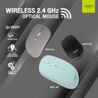 ราคา ANITECH รุ่น W231 BK ,GY, MINTเม้าไร้สาย 2.4G ใช้งานง่าย -ของแท้ใช้งานสบาย ประกัน 1ปี (19228697336)