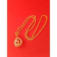 ราคา สร้อยคอห้อยพระ หนัก1บาท ยาว20นิ้ว พร้อม จี้พระ วันอาทิตย์ พระประจำวันเกิด ทั้ง7วัน ทองเยาวราช NP-A0062 (27627752464)