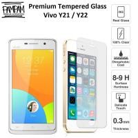 ราคา LAYAR กระจกนิรภัยพรีเมี่ยม Vivo Y21 Y22 9H HP Anti-Scratch Screen Handphone Screen Guard Protector Tempered (44005748485)