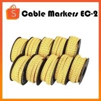 ราคา Cable Markers EC-2 เคเบิ้ลมาร์คเกอร์ กล่องละ500ตัว (22652563487)