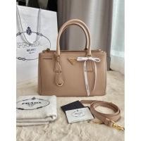 ราคา Prada Saffiano Lux 30 2-Zips สีCammeo y.12 (20078955283)