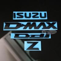 ราคา All New Isuzu D-MAX Ddi Z 2020 ชุด 4 ชิ้น ป้ายโลโก้ ตัวนูน ISUZU D-MAX Ddi 2020 2021 2022 ติดท้ายรถกระบะ สีดำด้าน (21522397341)