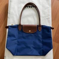 ราคา มือ2 แท้ Longchamp หูยาว S สีน้ำเงิน (10665702603)