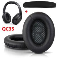 ราคา Replacement Ear Pads for BOSE QC35 for QuietComfort 35 & 35 II Headphones Memory Foam Ear Cushions with Crowbar (26840824487)