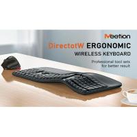 ราคา Meetion/We Director คีย์บอร์ดไร้สายตามหลักสรีรศาสตร์ รองรับมือ แป้นพิมพ์สํานักงานแล็ปท็อปเดสก์ท็อป (44024117248)