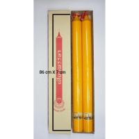 ราคา เทียนพรรษา เทียนคู่ เบอร์ 3 เทียนเหลือง เทียนเข้าพรรษา (4027393322)