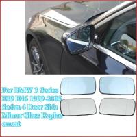 ราคา สําหรับ BMW 3 Series E39 E46 1999-2005 ซีดาน 4 ประตูกระจกมองข้างแก้วเปลี่ยน Heated กระจกมองหลังเลนส์ OEM คุณภาพ Anti-Glare (40619916163)