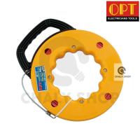 ราคา "OPT" AF-15 (รุ่นใหม่ BF-15)ฟิชเทปหุ้ม ฟิชเทปพร้อมตลับ (FISH TAPE) ลวดนำสายไฟ ความยาว 15 เมตร (9888670852)