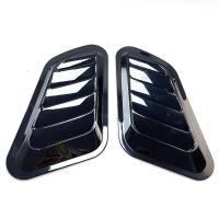 ราคา พร้อมส่ง ช่องลมหลอก สคู๊ปหลอก ติดฝากระโปรง Air Scoop จมูกรถ สกู๊ป ติดฝากระโปรง ฝาครอบคาร์บอนไฟเบอร์สําหรับตกแต่งรถยนต์ 2 ชิ้น (5856671969)