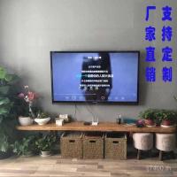 ราคา เก่า Elm ผนังพื้นหลังแบนไม้เนื้อแข็งตู้ทีวีตู้ทีวีไม้เนื้อแข็งที่เรียบง่ายพาร์ทิชันชั้นวางคณะกรรมการทีวี TUQI (48300144372)