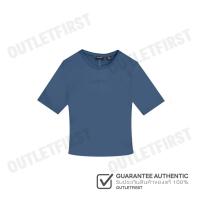 ราคา CALVIN KLEIN SPORT รุ่น ESSENTIALS SPORT SEMI-FITTED TEE CODE: 4WS4K238 420 เสื้อครอป เสื้อยืดผู้หญิง เสื้อยืดแขนสั้น (41617983943)