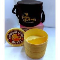 ราคา กล่องใส่อาหาร มีถุงใส่พกพา 2 ชั้น เก็บอุณหภูมิ ลิขสิทธิ์ B.DUCK แท้ (10463735807)