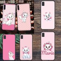 ราคา นุ่มสีดํา Samsung Galaxy A50 A50S A30S A11 A12 4G A21S A22 4G A22 5G A31 แมว Marie ฝาครอบโทรศัพท์ (27540224732)