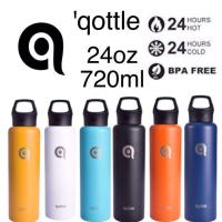 ราคา qottle แทงค์เก็บความเย็น/ร้อน 18-24ชม ขนาด 24oz/740ml (1287877660)