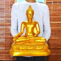 ราคา NMT8 พระสิงห์1 พุทธสิหิงค์ พระพุทธรูปศิลปะเชียงแสน หน้าตัก 9 นิ้ว องค์ใหญ่มาก งานเรซิ่นลงสีน้ำทองพรีเมี่ยม (20882595715)