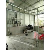 ราคา ราวแขวนผ้าเหล็กแป๊บกันสนิม6หุน สูง2.00เมตร ยาว2.50เมตร กว้าง50ซ.ม ขนาดช่อง1.25/1.25เมตร (26212598236)