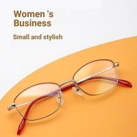 ราคา High-End ธุรกิจกรอบแว่นตาแฟชั่น Ultra-Light สุภาพสตรีกรอบแว่นตา Elite Stable กรอบแว่นตาโลหะผสมเต็มกรอบบาง Lad (41525104647)