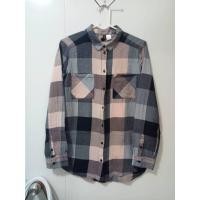ราคา เสื้อเชิ๊ต (ช) DIVIDED by H&M ลายสก๊อต สีกรมโอรส มือสอง (24713233753)