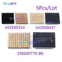 ราคา 5 ชิ้น Big Power IC 339S00354 343S00437 338S00770-B0 สําหรับ iPhone 11 12 13 Pro Max PMU Pmic Fix อะไหล่ (26422700307)