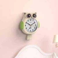 ราคา ผู้มีอิทธิพล นาฬิกาในครัวเรือนนาฬิกาแขวนห้องนั่งเล่นห้องเด็กน่ารักการ์ตูนนาฬิกาแขวนห้องนอนปิดเสียงนาฬิกาแขวนนกฮูก (43074828182)