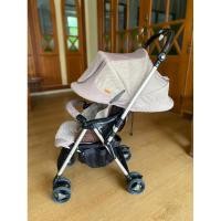 ราคา (มือ2) รถเข็นเด็ก Combi รุ่น Bonito W สีเทา หลังคาหนัง/เบาะหนัง (23773094092)