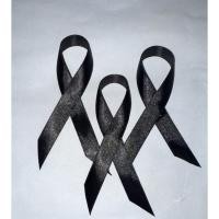 ราคา โบว์ริบบิ้นผ้าไว้อาลัย เข็มกลัด บรรจุ 10 ชิ้น/แพ็ค (41125811201)