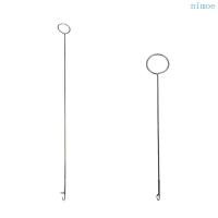 ราคา Nio ตะขอหมุนห่วงเย็บผ้าสแตนเลสสําหรับเปลี่ยนสายรัดท่อผ้าแถบเข็มขัดทําด้วยมือ (44323541686)