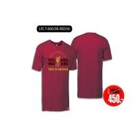 ราคา เสื้อยืด ลิขสิทธิ์แท้ Liverpool ลิเวอร์พูล T-shirts เนื้อผ้าย้้อมพาร์ท รุ่น LFC-060 สีเลือดหมู (2856592524)