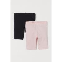 ราคา H&M(เอชแอนด์เอ็ม) ชุดกางเกงขาสั้นสำหรับปั่นจักรยานแบบแพ็คคู่ เด็กผู้หญิง 0599090_13 (43400773754)