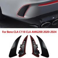 ราคา รถด้านหลังกันชน Trim สปอยเลอร์ด้านข้าง Canards Splitter สําหรับ Mercedes Benz CLA C118 CLA180 CLA35 CLA45 CLA200 CLA250 AMG 2020-2024 (27337723424)