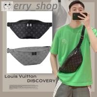 ราคา สินค้าขายดี Louis Vuitton DISCOVERY Small Belt Bag กระเป๋าคาดเอว/หน้าอกผู้ชาย M46035 (28276477293)
